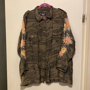 Johnny Was Camoflauge Coat